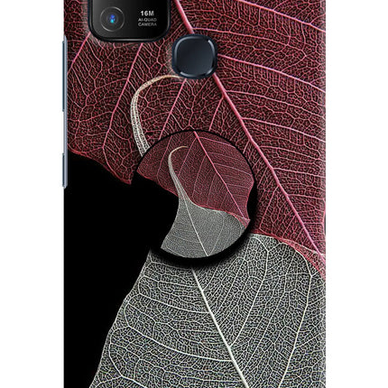 Leaf Pattern Infinix Hot 10 Pop Case by Casekaro