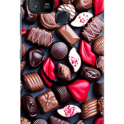 Chocolates Infinix Hot 10 Pop Case by Casekaro