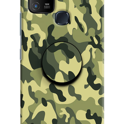 Camouflage Infinix Hot 10 Pop Case by Casekaro