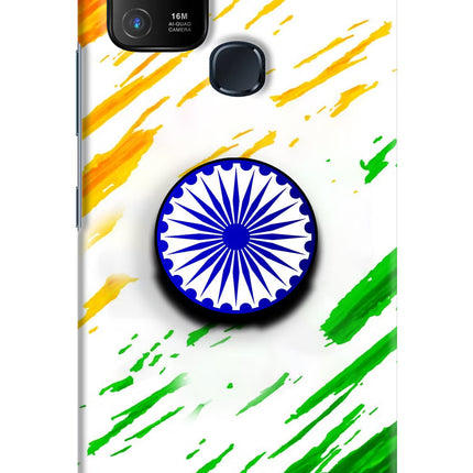 Indian Flag Ashoka Chakra Infinix Hot 10 Pop Case by Casekaro