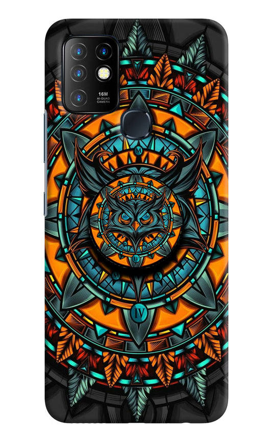 Angry Owl Infinix Hot 10 Pop Case by Casekaro