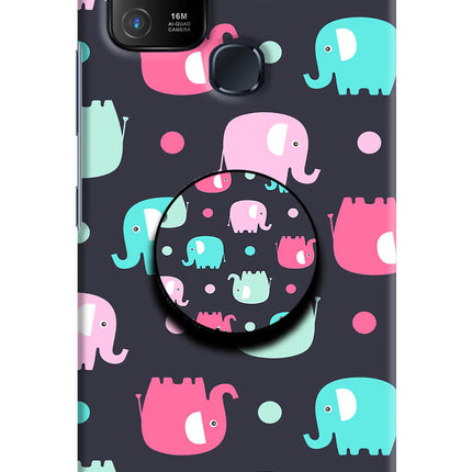 Baby Elephants Infinix Hot 10 Pop Case by Casekaro