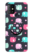Baby Elephants Infinix Hot 10 Pop Case by Casekaro