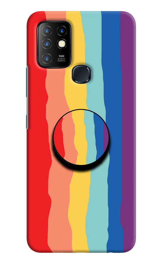 Rainbow Infinix Hot 10 Pop Case by Casekaro