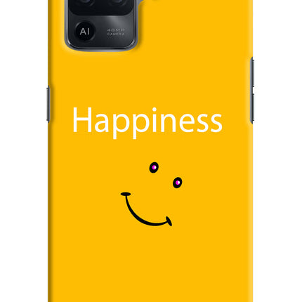 Happiness With Smiley Oppo F19 Pro Hard Case Back Cover by Casekaro
