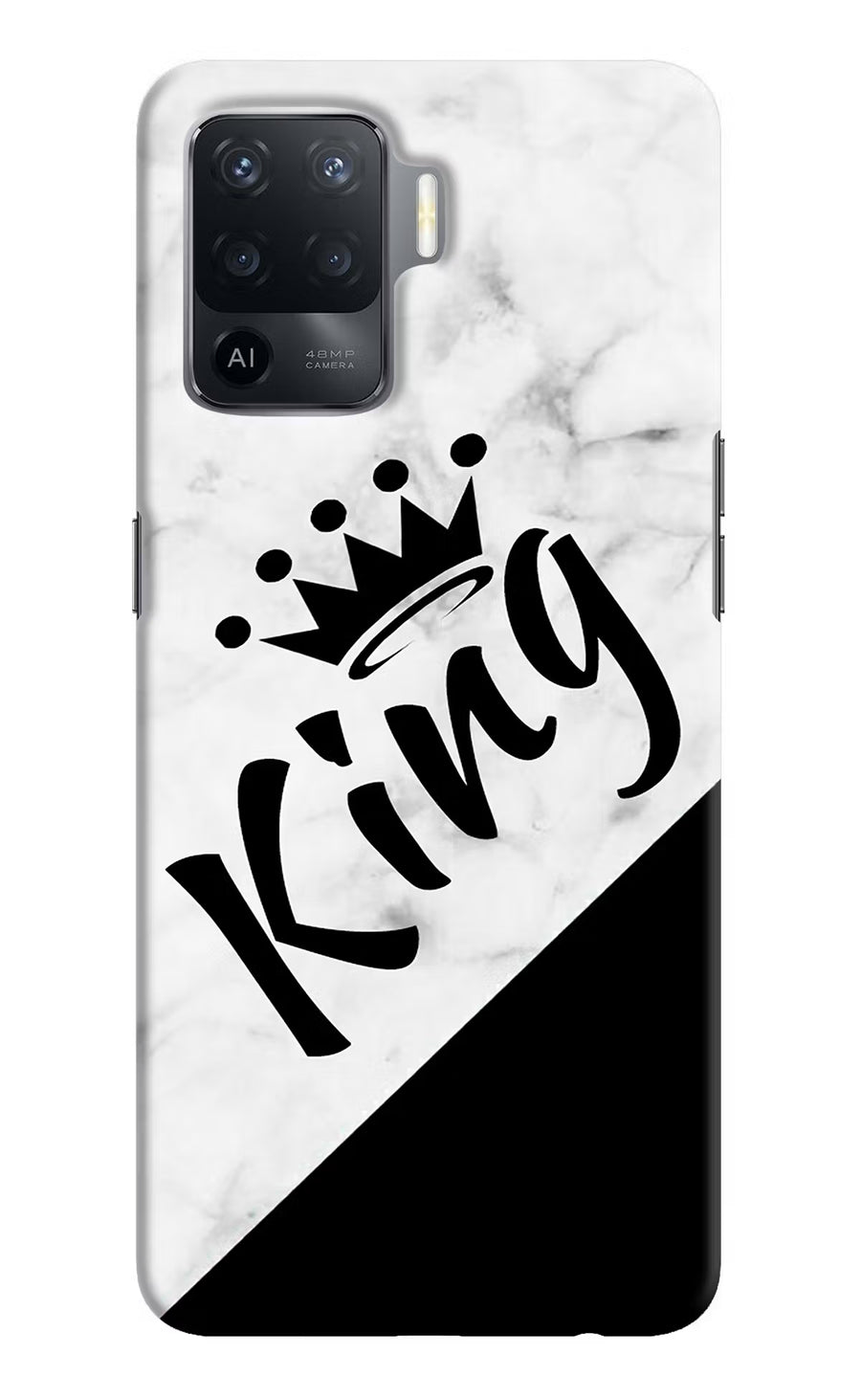 King Oppo F19 Pro Back Cover, Hard case