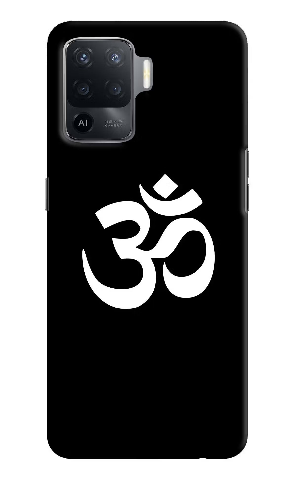 Om Oppo F19 Pro Hard Case Back Cover by Casekaro