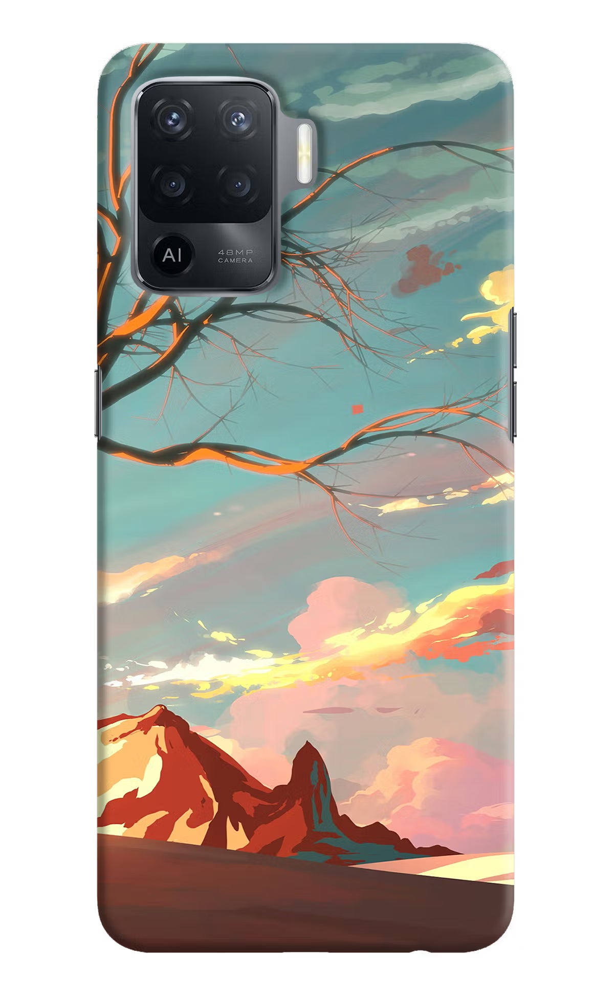 Scenery Oppo F19 Pro Hard Case Back Cover by Casekaro