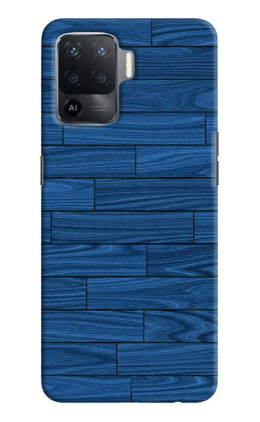 Wooden Texture Oppo F19 Pro Hard Case Back Cover by Casekaro