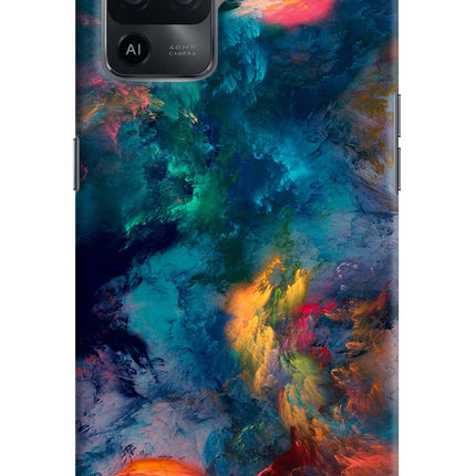 Artwork Paint Oppo F19 Pro Hard Case Back Cover by Casekaro