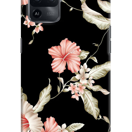 Flowers Oppo F19 Pro Hard Case Back Cover by Casekaro