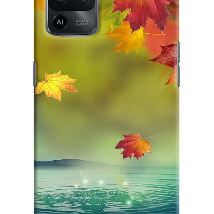 Flowers Oppo F19 Pro Hard Case Back Cover by Casekaro