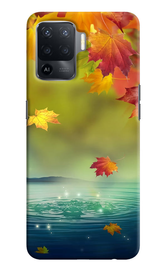Flowers Oppo F19 Pro Hard Case Back Cover by Casekaro
