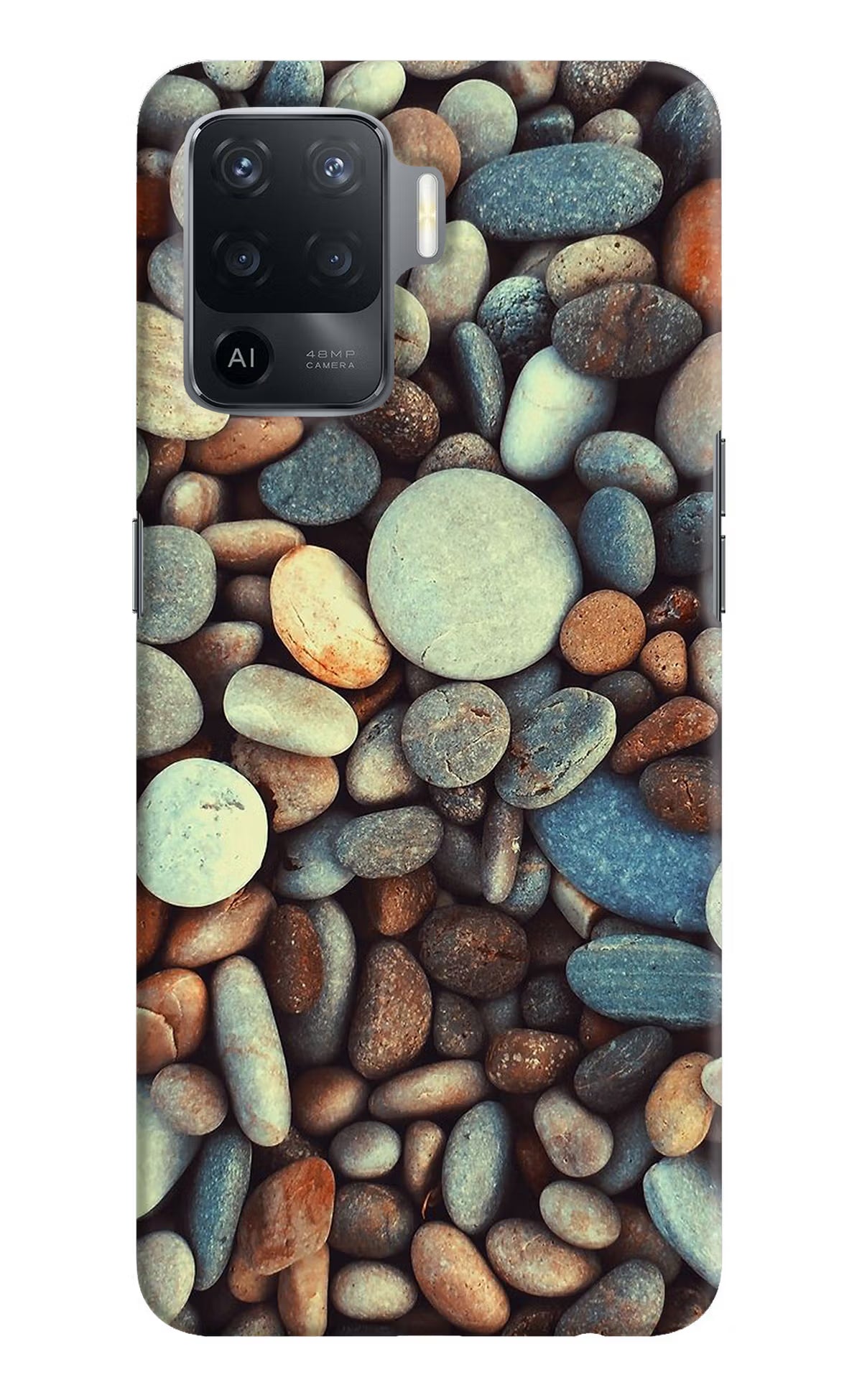 Pebble Oppo F19 Pro Hard Case Back Cover by Casekaro