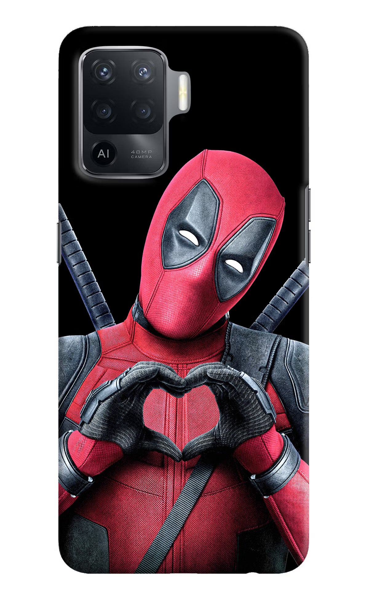 Deadpool Oppo F19 Pro Hard Case Back Cover by Casekaro