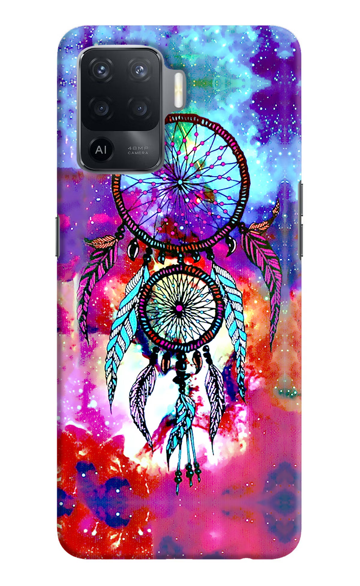 Dream Catcher Abstract Oppo F19 Pro Hard Case Back Cover by Casekaro