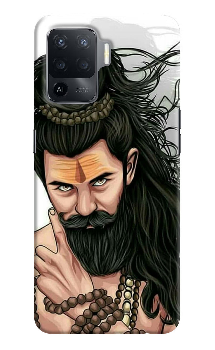 Mahadev Oppo F19 Pro Back Cover, Hard case