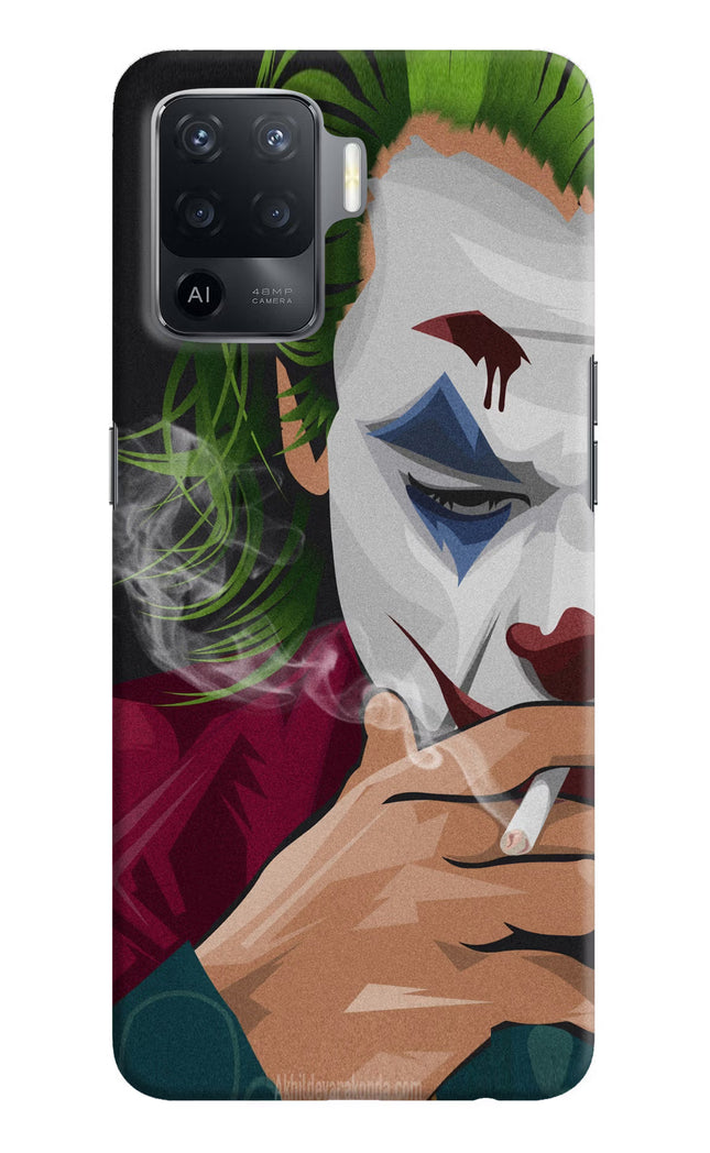Joker Smoking Oppo F19 Pro Hard Case Back Cover by Casekaro