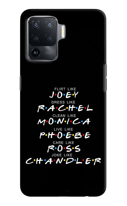 FRIENDS Character Oppo F19 Pro Hard Case Back Cover by Casekaro