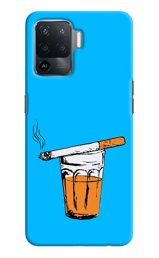 Chai Sutta Oppo F19 Pro Hard Case Back Cover by Casekaro