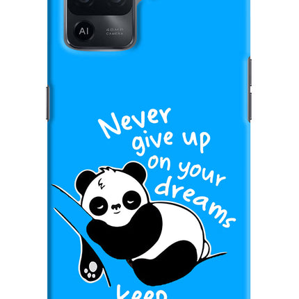 Keep Sleeping Oppo F19 Pro Hard Case Back Cover by Casekaro