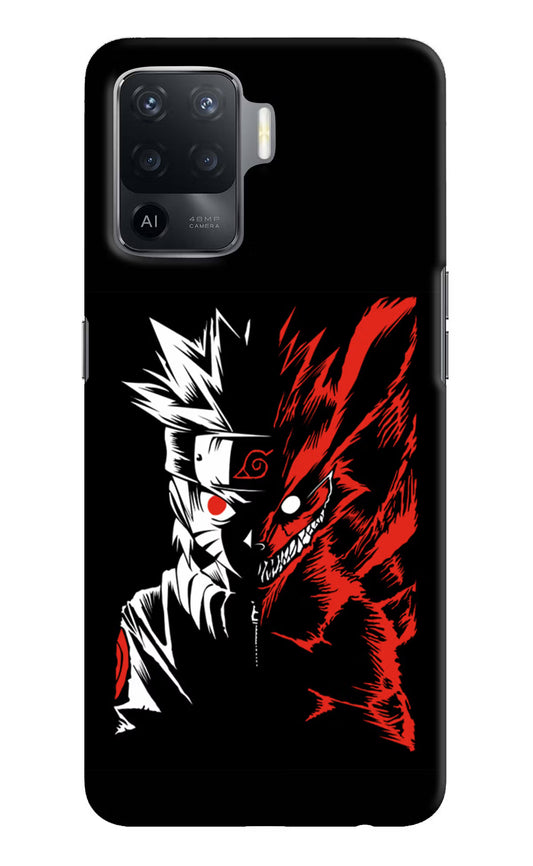 Naruto Two Face Oppo F19 Pro Hard Case Back Cover by Casekaro