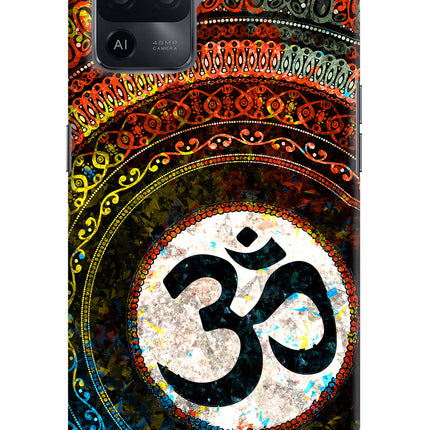 Om Cultural Oppo F19 Pro Hard Case Back Cover by Casekaro