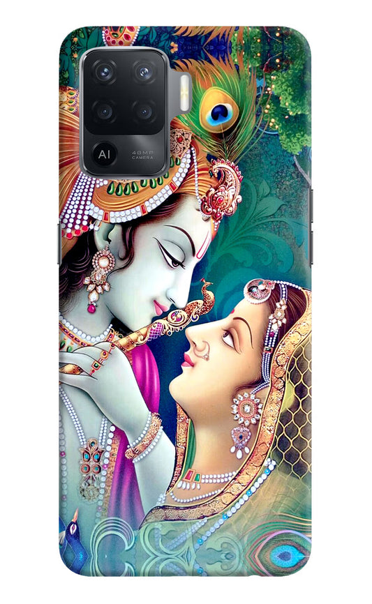 Lord Radha Krishna Oppo F19 Pro Hard Case Back Cover by Casekaro