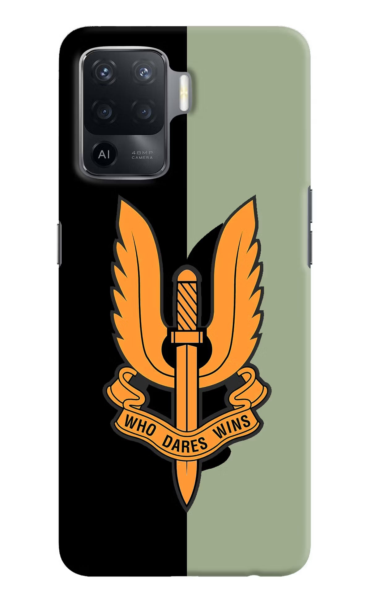 Balidan Logo Oppo F19 Pro Hard Case Back Cover by Casekaro