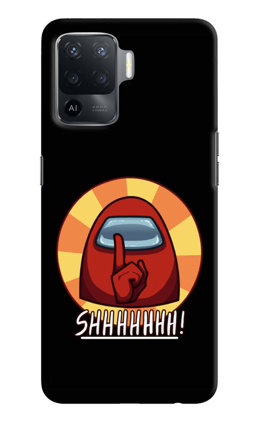 Among Us Shhh! Oppo F19 Pro Hard Case Back Cover by Casekaro
