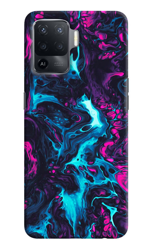 Abstract Oppo F19 Pro Hard Case Back Cover by Casekaro