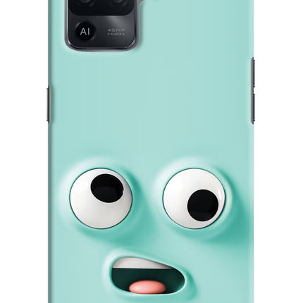 Funny Cartoon Oppo F19 Pro Hard Case Back Cover by Casekaro