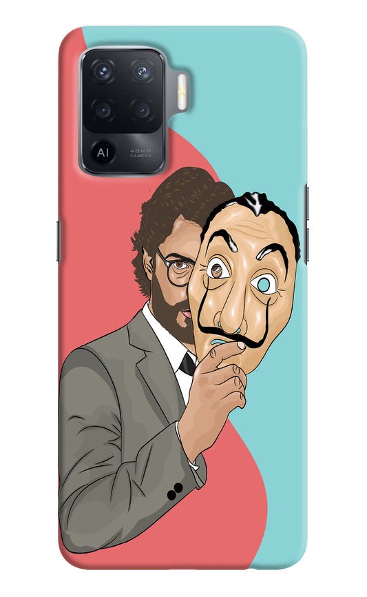 Professor Oppo F19 Pro Hard Case Back Cover by Casekaro