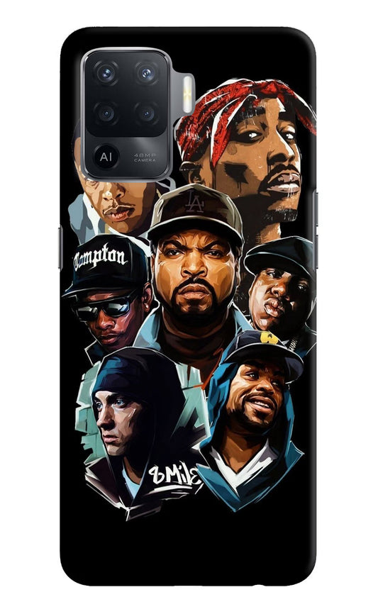 Rappers Oppo F19 Pro Hard Case Back Cover by Casekaro
