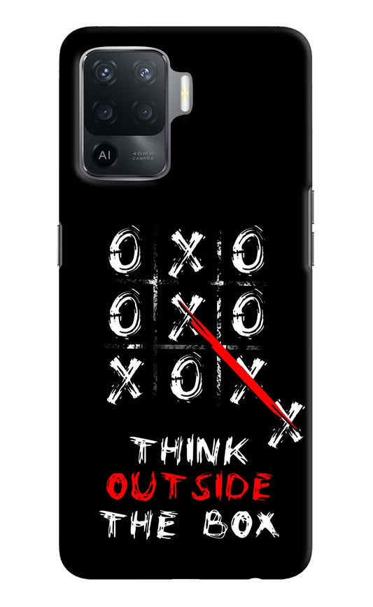 Think out of the BOX Oppo F19 Pro Hard Case Back Cover by Casekaro