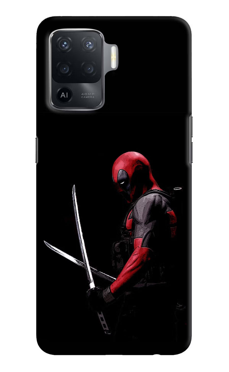 Deadpool Oppo F19 Pro Back Cover, Hard case