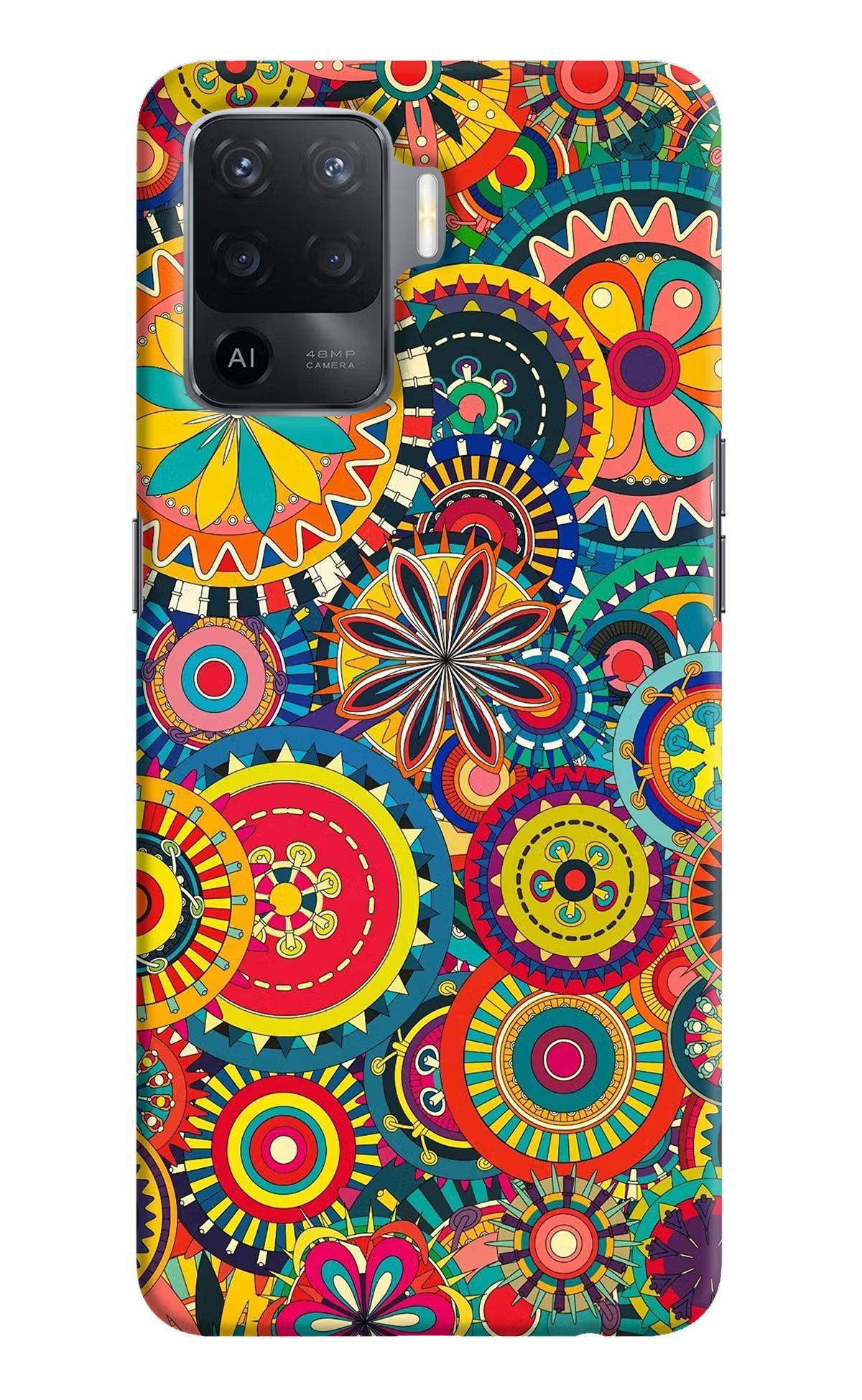 Gol Gol Art Oppo F19 Pro Hard Case Back Cover by Casekaro