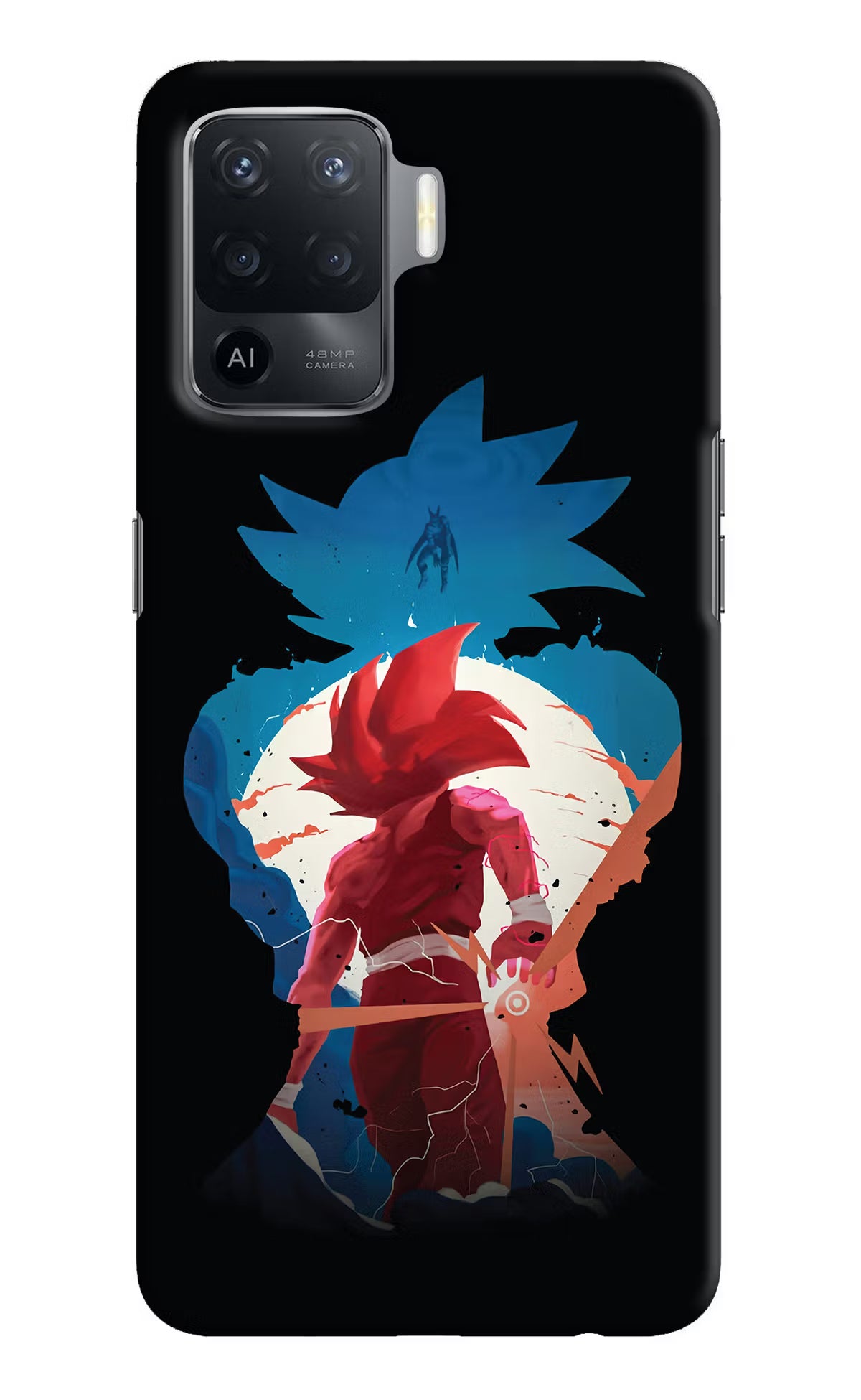 Goku Oppo F19 Pro Hard Case Back Cover by Casekaro