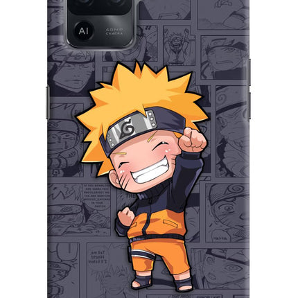 Chota Naruto Oppo F19 Pro Hard Case Back Cover by Casekaro