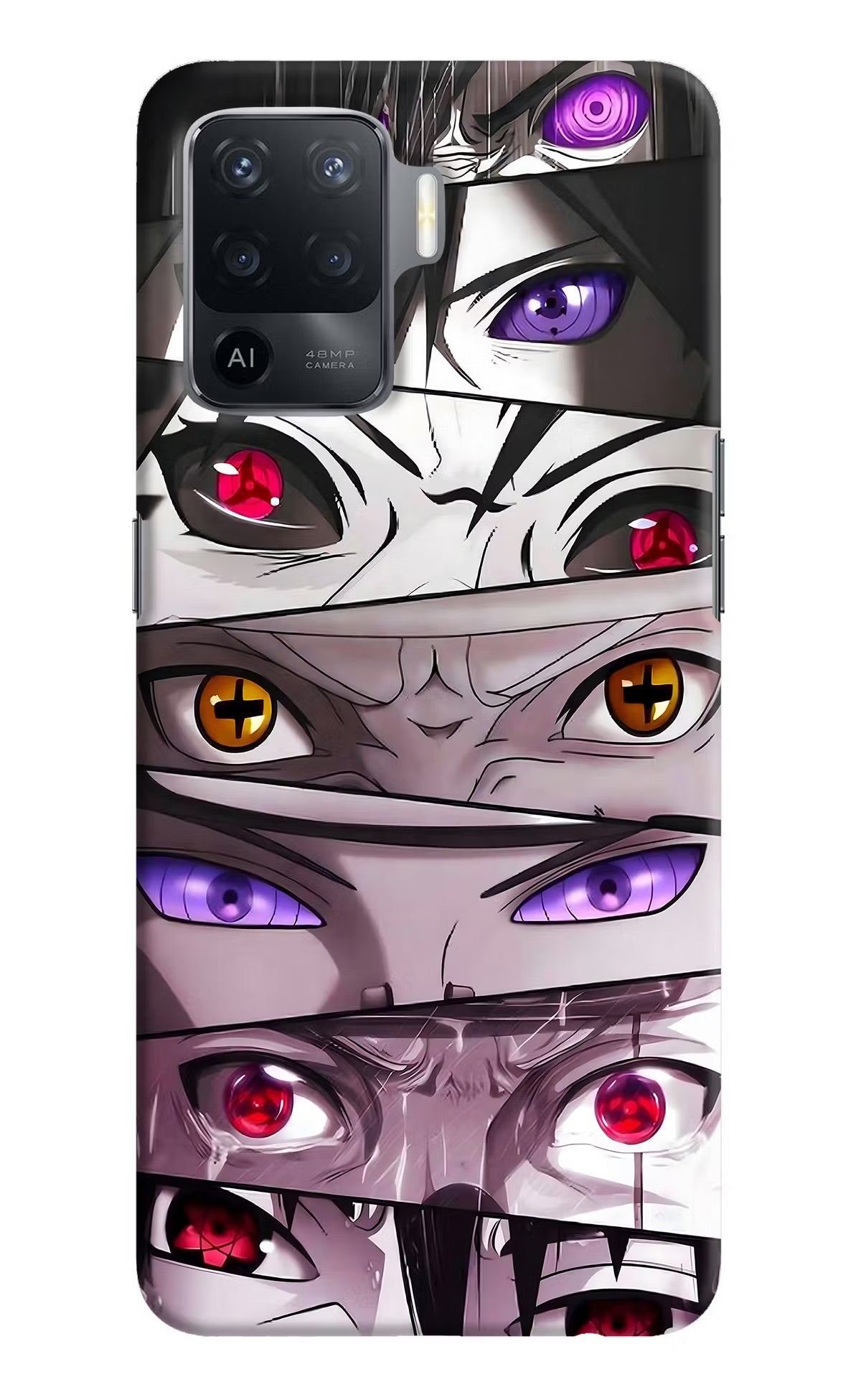 Naruto Anime Oppo F19 Pro Hard Case Back Cover by Casekaro