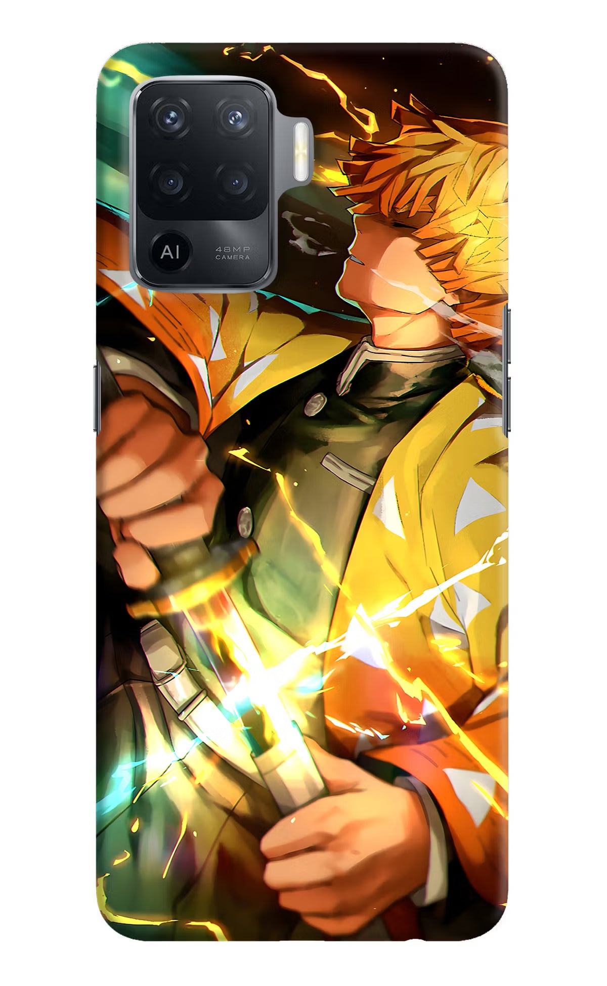 Demon Slayer Oppo F19 Pro Hard Case Back Cover by Casekaro