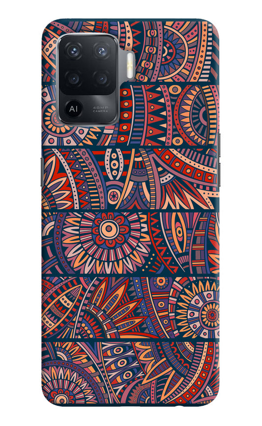 African Culture Design Oppo F19 Pro Hard Case Back Cover by Casekaro