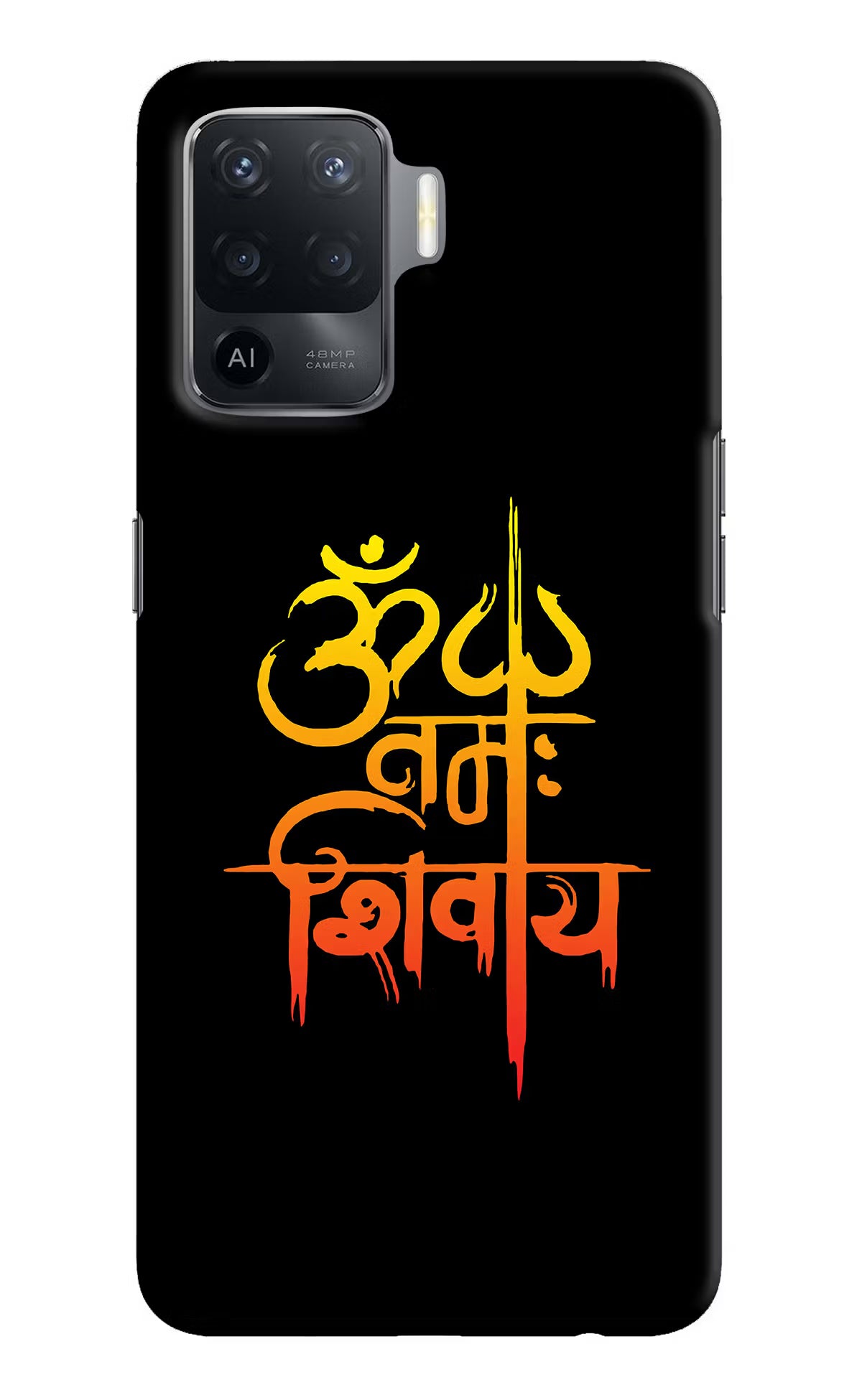 Om Namah Shivay Oppo F19 Pro Hard Case Back Cover by Casekaro