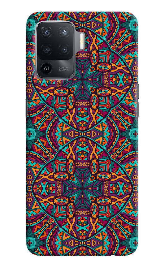 Colour Mandala Oppo F19 Pro Hard Case Back Cover by Casekaro