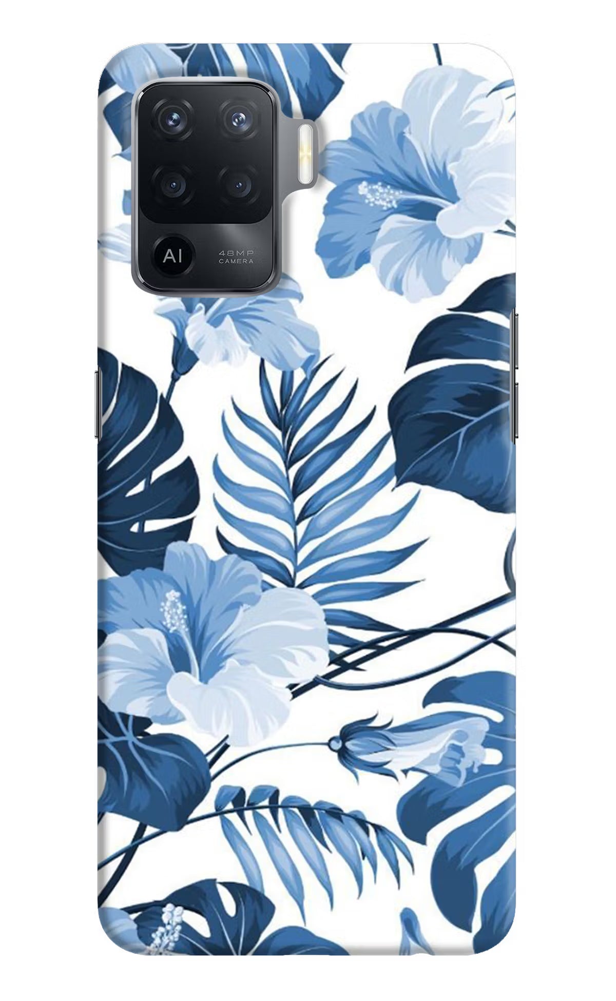 Fabric Art Oppo F19 Pro Hard Case Back Cover by Casekaro