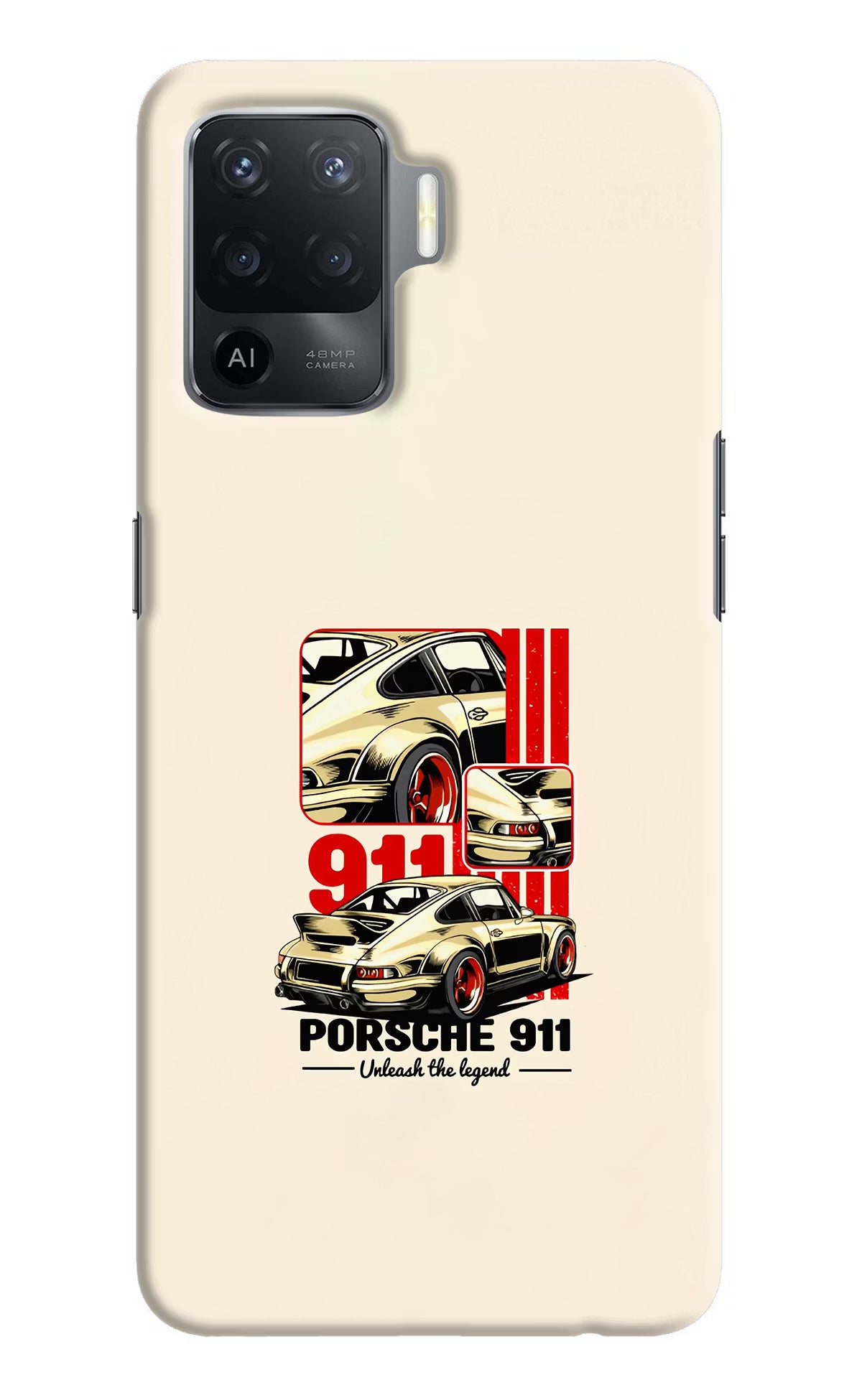 Classic Porsche 911 Oppo F19 Pro Hard Case Back Cover by Casekaro