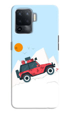 Mountain Trail Beast Oppo F19 Pro Hard Case Back Cover by Casekaro