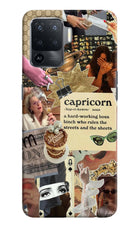 Capricorn Zodiac Oppo F19 Pro Hard Case Back Cover by Casekaro