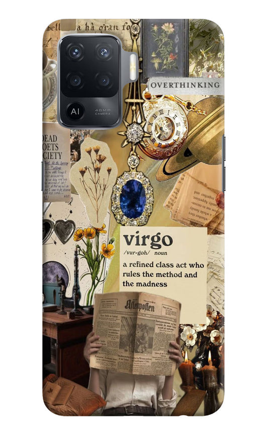 Virgo Zodiac Oppo F19 Pro Hard Case Back Cover by Casekaro
