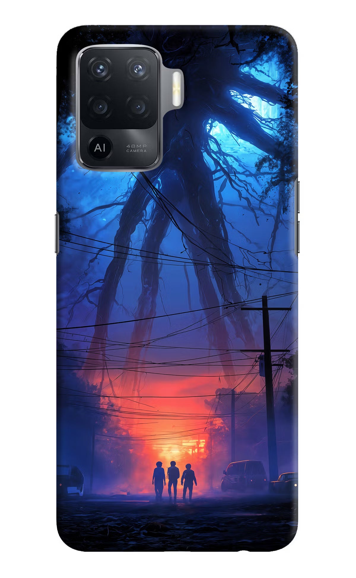 Ordinary Things Shadow Oppo F19 Pro Hard Case Back Cover by Casekaro